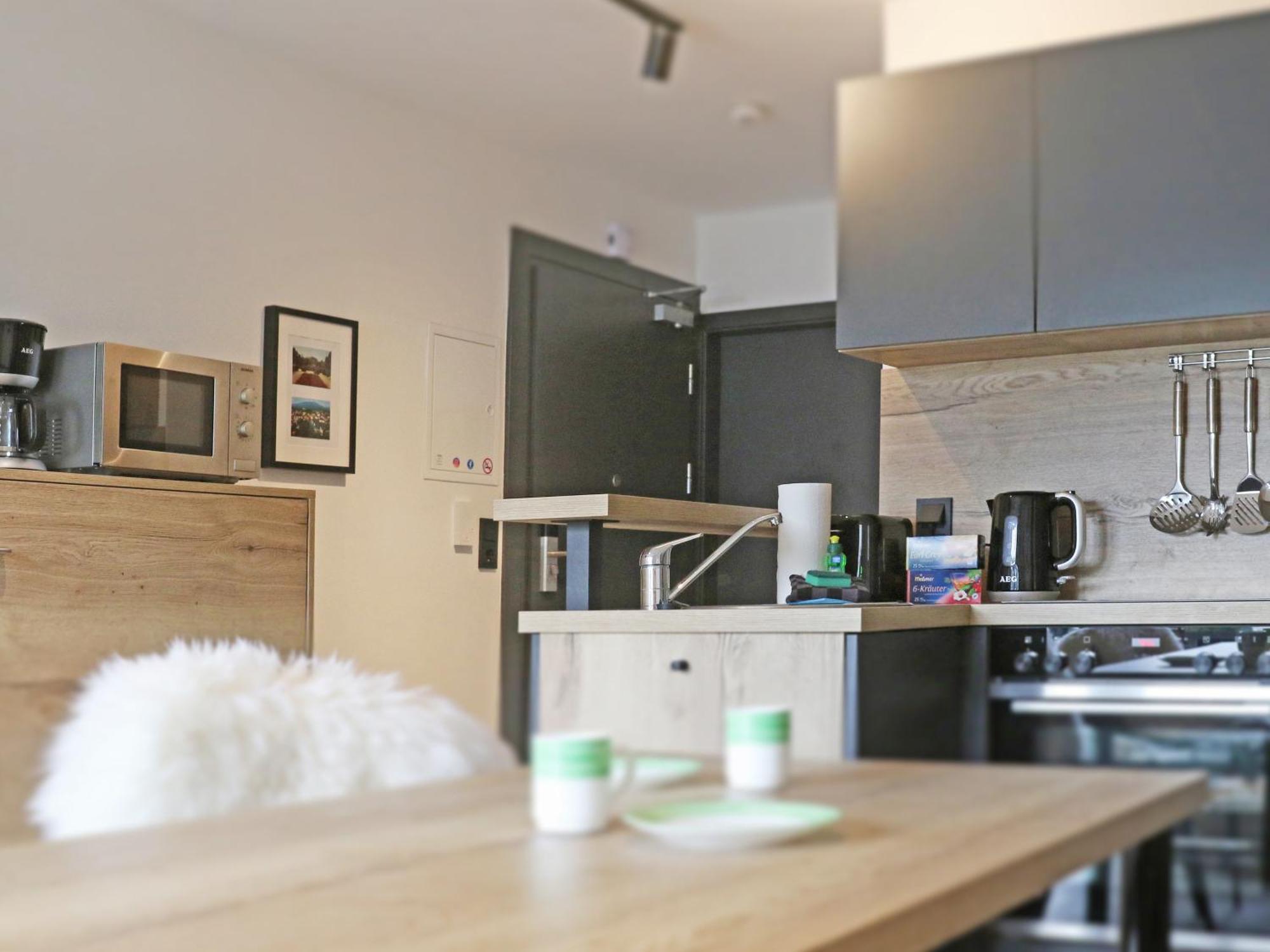 ブラウンラーゲBergbutzen Mit Balkonアパートメント 部屋 写真